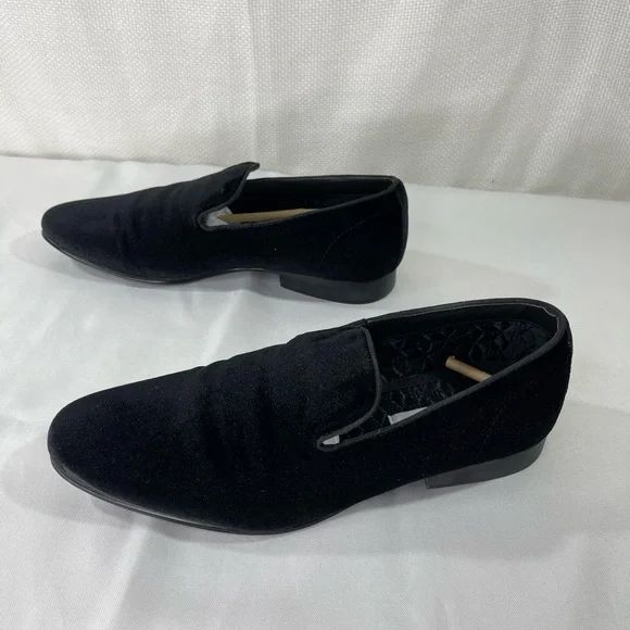 Steve Madden Men’s Laight Velvet Slip On Loafer Shoes. Color Black. Size… - Picture 4 of 7